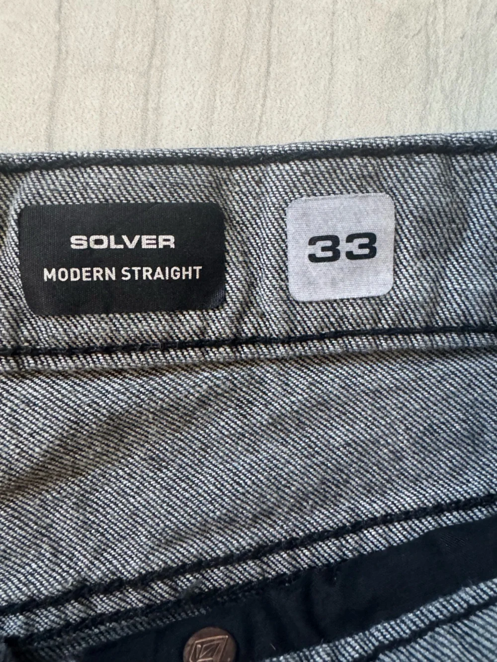 Volcom Solver Modern Straight Jeans